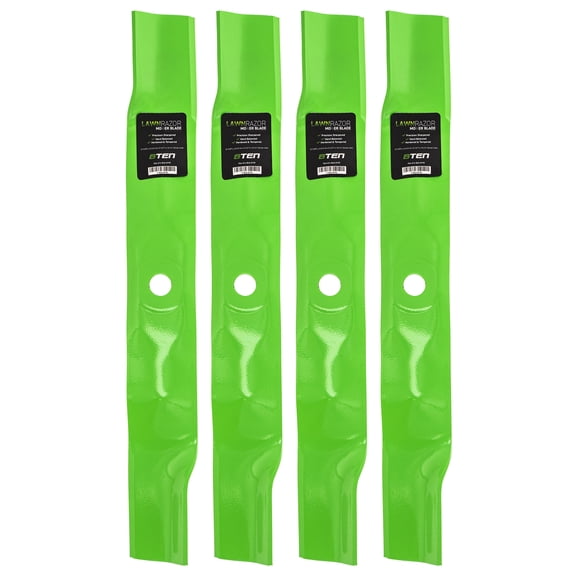 LawnRAZOR High Lift Blade for John Deere 42 inch GX325 M148613 4 Pack 810-CBL2312D