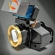 thumbnail image 4 of Faro LED COB, luz de trabajo recargable, faro impermeable, linterna para la cabeza, linterna para senderismo, exteriores, camping, escalada, ciclismo - Sin inducción Baoblaze COB faro, 4 of 7