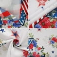 thumbnail image 4 of 4th of July Round Tablecloth 60 Inch, Patriotic Fourth of July Tablecloth, Round 4th of July Table Cloth for Party Dinner Decor, 4 of 6