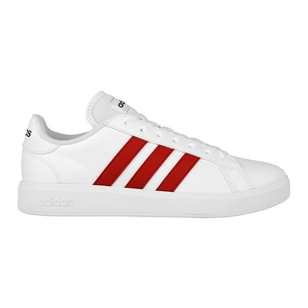 TENIS CABALLERO ADIDAS GRAND COURT FZ6461 SIMIPIEL BLANCO Adidas FZ6461 Walmart en linea