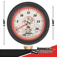 thumbnail image 3 of Longacre® 52-52024 0-30 PSI Tire Pressure Gauge, 2 Inch, 3 of 8