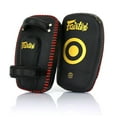 thumbnail image 4 of Fairtex KPLC6 Muay Thai Curved Small Pad - Black, Gold, Black/Red, 4 of 7