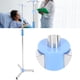 thumbnail image 4 of Fugacal Soporte para suero intravenoso portátil, IV Pole Stand para el hogar hospitalario, Soporte de infusión de Acero Inoxidable de Altura Ajustable con 2 Ganchos Fugacal No se aplica, 4 of 6