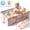 Pink 1, variant on Wonderstone Portable Foldable Bathtub, Rectangle Baby Shower Tub with Drainage Design, Beach Vacation Travel Essentials for 1-3 Kids Toddler (Pink)