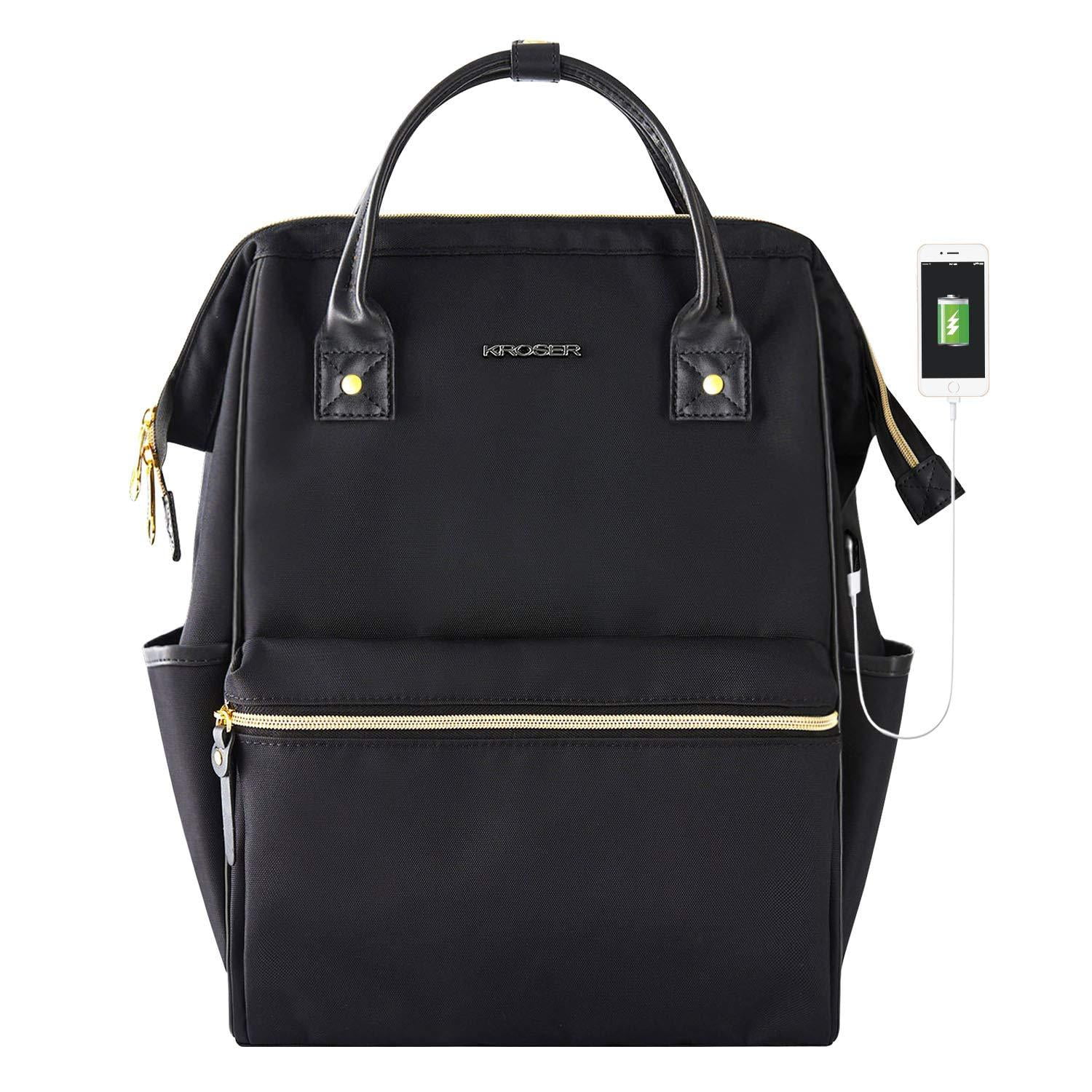 nylon laptop backpack