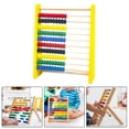 thumbnail image 6 of Colorful Abacus Beads Counting Toy 10 Rows Abacus Learn Math, with 100 Beads Counting Kids Counting Toy for Preschool Toddlers Yellow S, 6 of 8