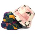 thumbnail image 6 of CoCopeaunts Bucket Hat Unisex Harajuku Graffiti Women Men Fishing Fisherman Hat Autumn Winter Lamb Wool Outdoor Warm Basin Hat, 6 of 8