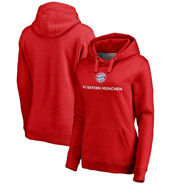 Fanatics Bayern Munich Fanatics Branded Women S Shielded Pullover Hoodie Red Walmart Com Walmart Com