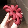 thumbnail image 6 of SPRING PARK Floral Women Large Hair Claw Clip Hair Clips Clamps Ponytail Holder Hairpin Headwear, 6 of 8