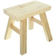 NUOLUX Small Wood Stool Wood Step Stool Children Stepping Stool Wood Furniture
