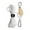 White, variant on TUOBARR Portable Adjustables Fix Camp Rope Windproof Rope Tensioner