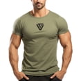 thumbnail image 3 of Gymish Motivational Workout Shirt for Men – Gym T-Shirt, Mens Gym Shirt, Gym Clothes, Fitness Gift for Men, Military Green, Small, 3 of 6