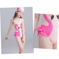 thumbnail image 4 of Traje De Baño De Una Pieza Para Niñas Y Bebés, Traje De Baño Con Estampado De Cisne (Rosa 4-5T)-202943.04 Likrtyny Mujer, 4 of 7