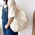 thumbnail image 4 of Floral Printed Backpack Women Travel Flower Student School Bag Preppy Bookbag, 4 of 8
