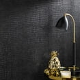 thumbnail image 2 of Graham & Brown  Vinyl Crocodile Grey/Black Wallpaper - 20.5 X 396, 2 of 5