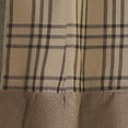 thumbnail image 6 of VHC Brands Sawyer Mill Charcoal Farmhouse Curtains for Kitchen Window Topper Linen Plaid Striped Patchwork Ruffled Light Filtering (Valance 19x72), 6 of 8