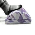 thumbnail image 5 of Floral Foot Rest, Foliage Leaves in Purple Tones Soft Leafage Vintage Abstract Nature Plants, Non-Slip Backing Ergonomic Memory Foam Leg Support for Office, Lavender Lilac Beige, by Ambesonne, 5 of 5