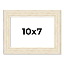10x7 Frame White Real Wood Picture Frame Width 1.5 inches | Interior Frame Depth 0.5 inches | Barn