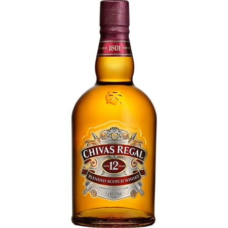 Chivas Regal Blended Scotch Whisky 12 Year Old 750mL Bottle