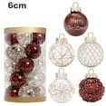 thumbnail image 3 of LEFTHIGH Home 25pcs Christmas Tree Ornament Pendant Party Supplies Tree Hanging Plastic Dorm Room Essential, 3 of 3