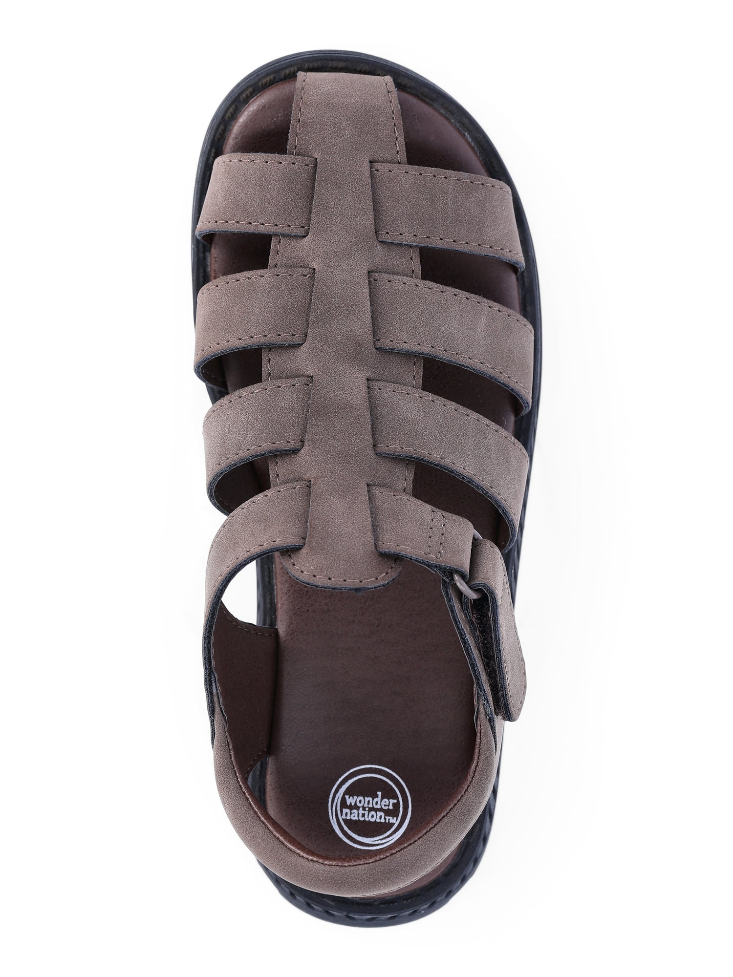 Wonder Nation Toddler, Little, and Big Boys Fisherman Sandals