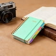 thumbnail image 4 of YiaNXan Blank Spiral Notebook Journal for Women Men, 300 Pages Leather Weekly Monthly Planner for Drawing & Sketching, Journals for Creative Writing, A5, Green, 4 of 5