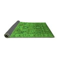 thumbnail image 2 of Ahgly Company Indoor Round Oriental Green Industrial Area Rugs, 8' Round, 2 of 4