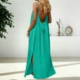thumbnail image 2 of Elegant Sleepwear Dress for Women â Soft Loose Casual Nightgown with Strappy Back, Open Back Design, for Home, Leisure, Summer, Beach & Vacation, 2 of 7