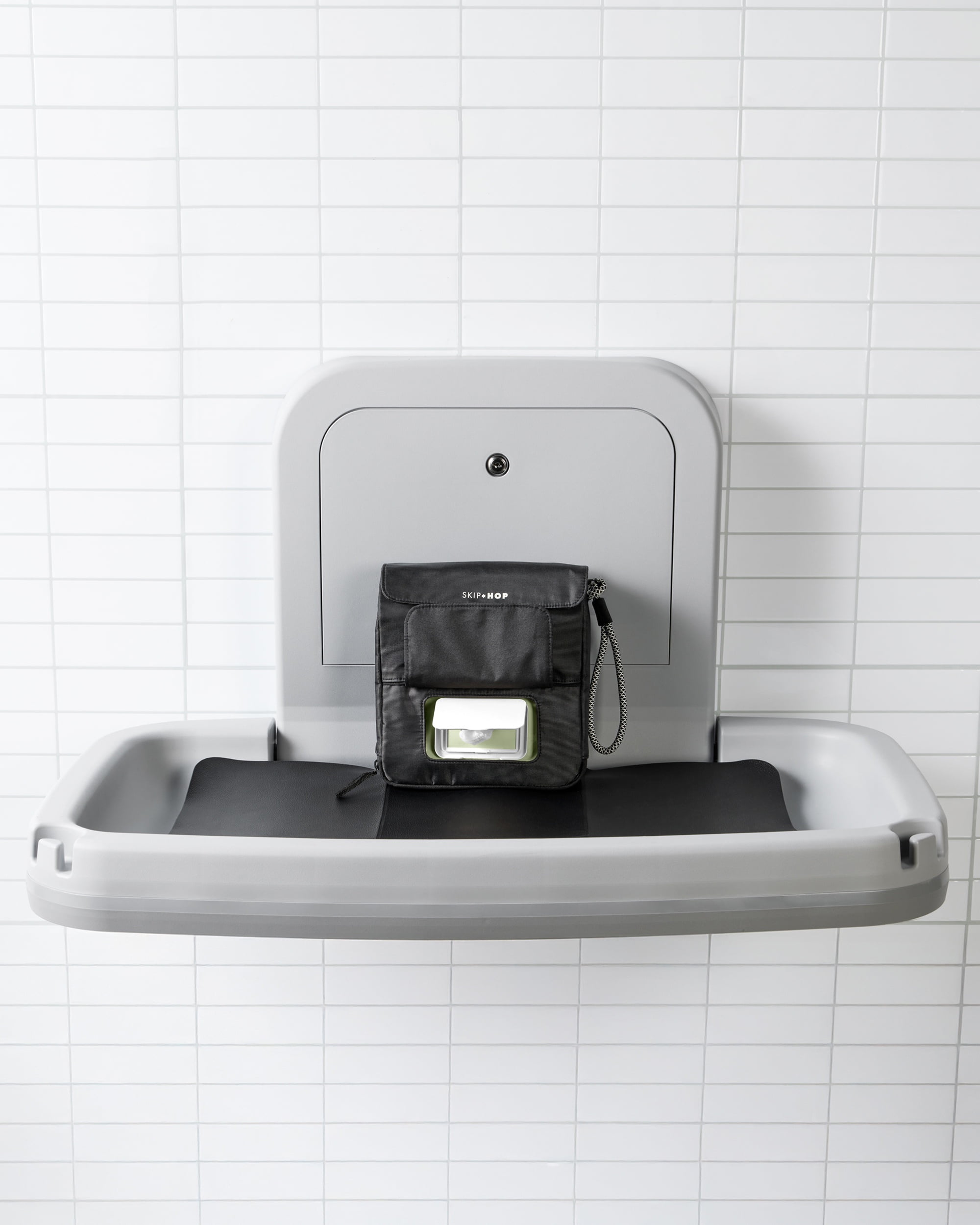 Skip Hop Clean Slate Diaper Changing Station Black For On-the-Go