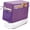 Purple, variant on Godery Sewing Machine Cover with Storage Pocket, Side Handles for Most Standard Singer Brother Machines and Accessories Black,1 Pack