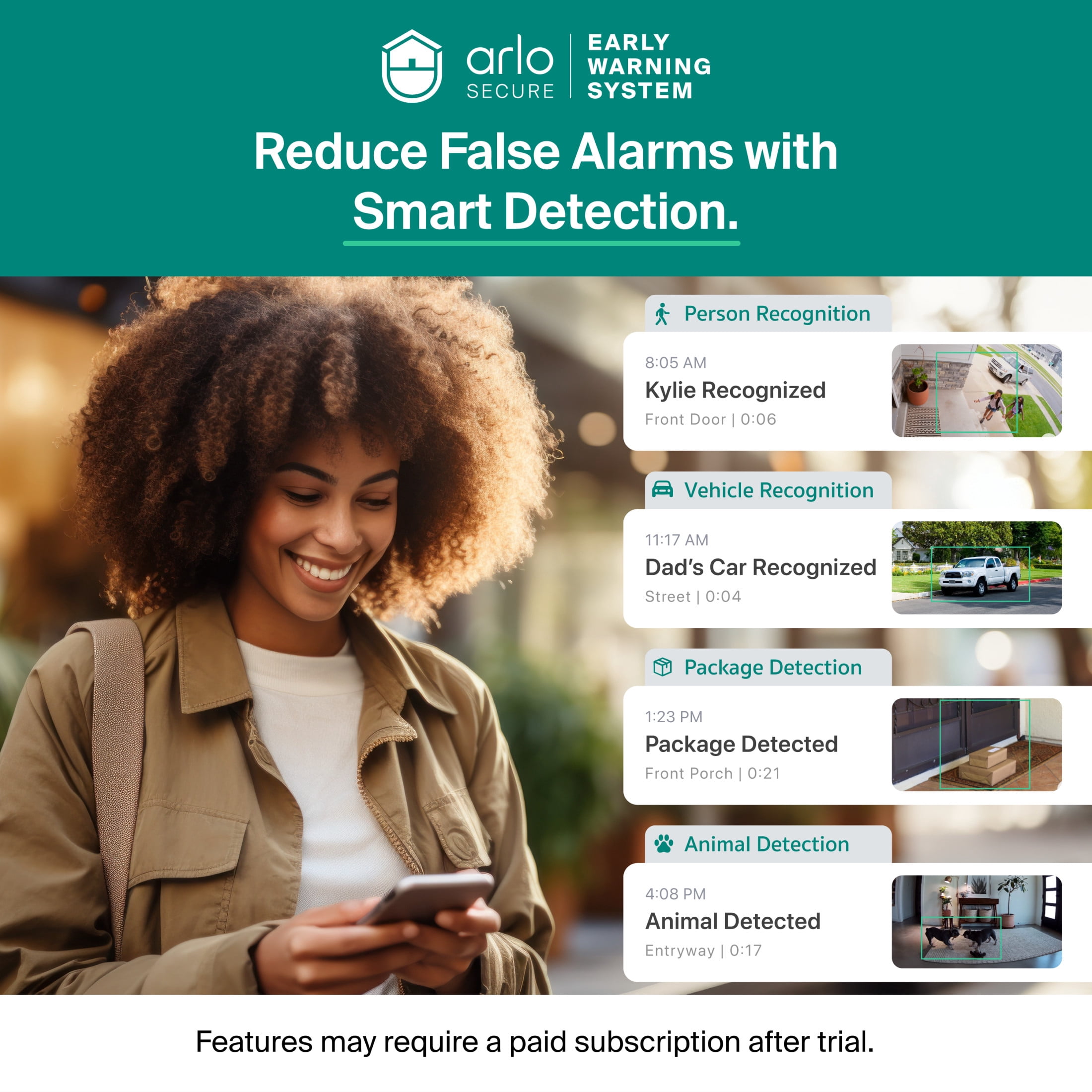 Arlo Essential Security Camera 2K (3rd Gen, 2025 Release) - Wireless Outdoor Camera, Battery Powered, 2-Cam