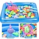 thumbnail image 4 of Juego de pesca con piscina inflable para niños, caña de pescar magnética, juguetes interactivos de agua para niños y niñas, regalo de cumpleaños, 4 of 4
