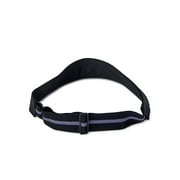 Athletic Works Women’s Blank Polyester Stretch Visor Hat Black Soot