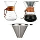thumbnail image 5 of Cafetera Irfora Pour Over Coffee Maker Jarra de Vidrio 14 oz con Filtro de Acero Inoxidable, 5 of 7