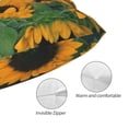 thumbnail image 3 of Yiaed Sunflowers 7 Print Brushed Microfiber Envelope Pillowcases, Standard,Envelope Closure Pillow Cases(No pillow core)-16"x24", 3 of 6
