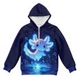 thumbnail image 4 of Pzuqiu Axolotl Boys Hoodies Sweatshirts Size 4-5 Personalized Boys' Fashion Hoodies & Sweatshirts Lightness Soft Fall Outerwear Versatile for Outdoor Activities, 4 of 7