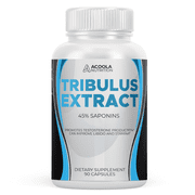 Acoola Tribulus Extract Extra Strength Saponins + Enhanced Absorption,  -  with Estrogen Blocker