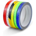 thumbnail image 1 of Hmwy-lot Of 6 Reflective Adhesive Tape For Car Lighting And Motorcycle, Universal Signaling Security, 1 of 4