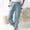 Blue, variant on Casual Long Pants For Everyday Wear Lightweight And Comfortable For Summer Styling Versatile Pairing With Short Sleeves Machine And Hand Wash Friendly Pants for Women Work Casual Womens Pant Suits