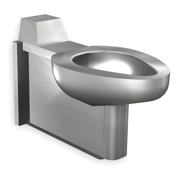 Prison Toilet, 1.6 gpf gpf, Not Applicable, Floor Mount, Stainless Steel