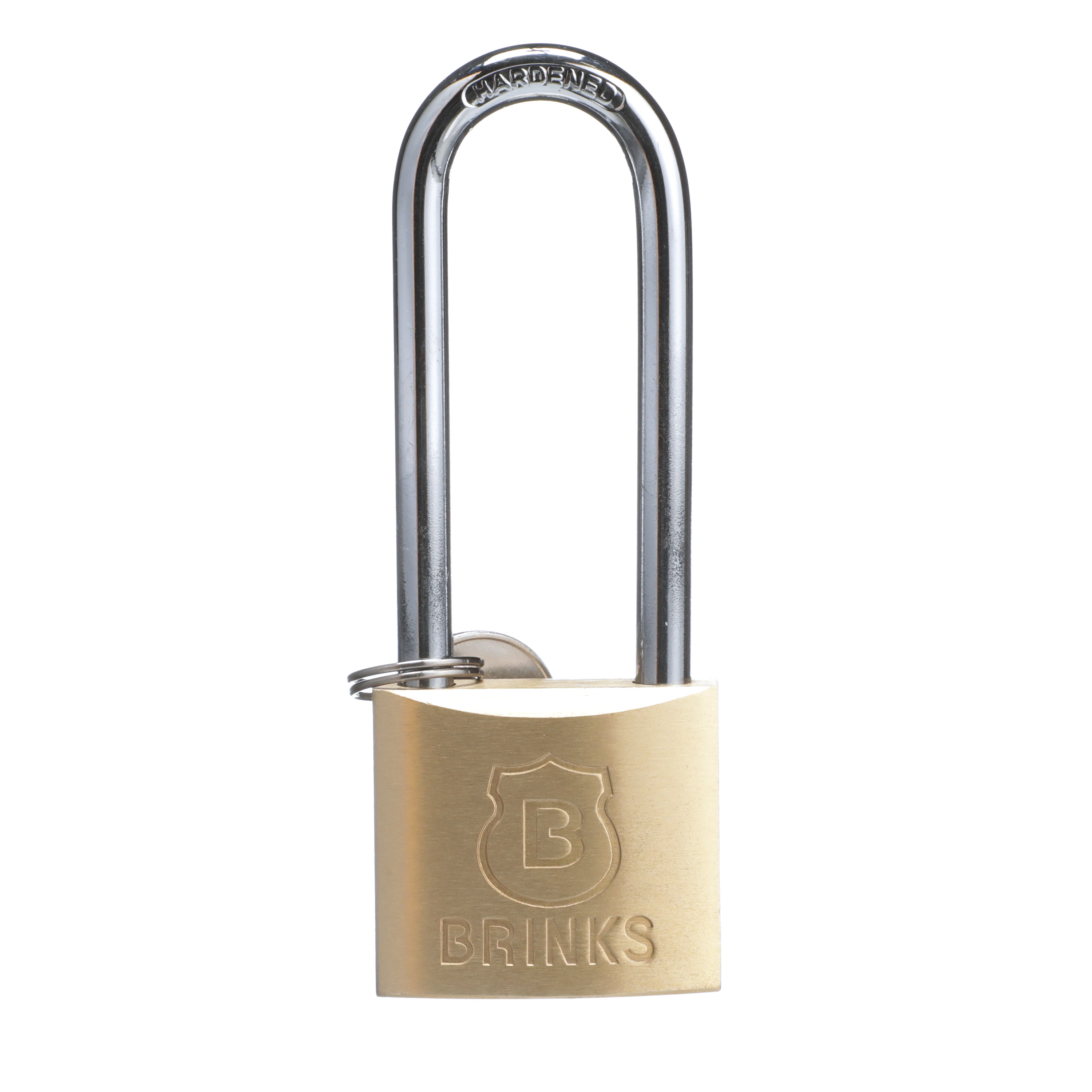 25Mm Solid Brass Padlock Steel Shackle Security Home Shed Garage Locker 3 Keys 