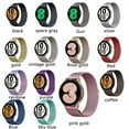thumbnail image 2 of LEIXIUER Bands Samsung Galaxy Watch 5/ 5 pro/ Galaxy Watch 4 40mm 44mm/Watch 4 Classic 46mm 42mm/Active 2/Watch 42mm/Watch 3 41mm/Active 40mm Bands, 20mm Stainless Steel Mesh Loop Womens Man Strap, 2 of 9