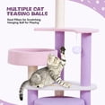 thumbnail image 4 of Sennuax 49" Cat Tree Tower with Sisal Scratching Posts Condo for Indoor Small Cats, 4 of 7