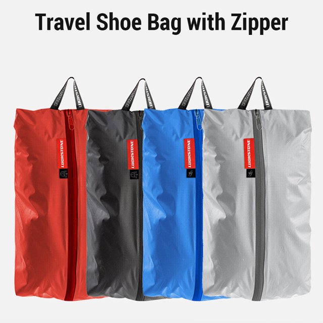 Zapato al Aire Libre Impermeabilizan Zapato de Vije Organizador de Almacenamiento de Zapatos de Nylon Para Acampar Una Bolsa de Zapato Con Cremallera