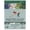 Assorted Dark Green, Light Green, Dark Blue, White, variant on Clairefontaine Pastelmat Glued Pad - Palette No. 3 - (9 1/2 x 12 Inches) 24 x 30 cm - 360g - 12 Sheets - White