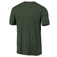 thumbnail image 3 of Men's Green Ohio Bobcats Left Chest Distressed Logo Tri-Blend T-Shirt, 3 of 3