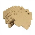 thumbnail image 1 of 3x 50x Etiquetas Temáticas Navideñas Etiquetas Colgantes Etiquetas Ligeras Sin Patrón Etiqueta de Regalo de Papel DIY para Decoración DIY Embalaje de 3 piezas, 1 of 8