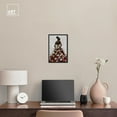 thumbnail image 3 of Girl Wearing Garden Grace I Canvas Ebony Portrait Art by Art Remedy, Black Frame, 10" x 15", 3 of 7