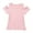 Pink, variant on JoyHoop 1-6years Baby Girls Summer T-Shirt Cotton Flying Sleeves T-Shirt for Girls Summer Solid Tee Tops
