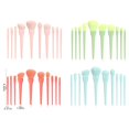 thumbnail image 2 of MIRACLE 10pcs Luxury Makeup Brushes Sets For Foundation Powder Blush Eyeshadow Brush, 2 of 9